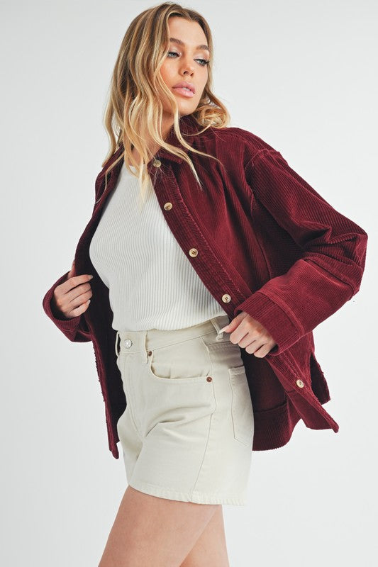 Aemi+Co Daphne Corduroy Jacket Jackets