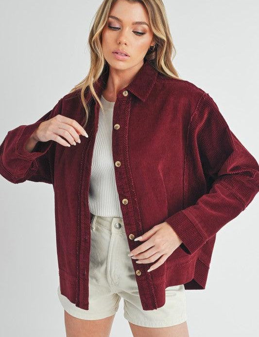 PORT S Aemi+Co Daphne Corduroy Jacket | Jackets Daverri Fashions