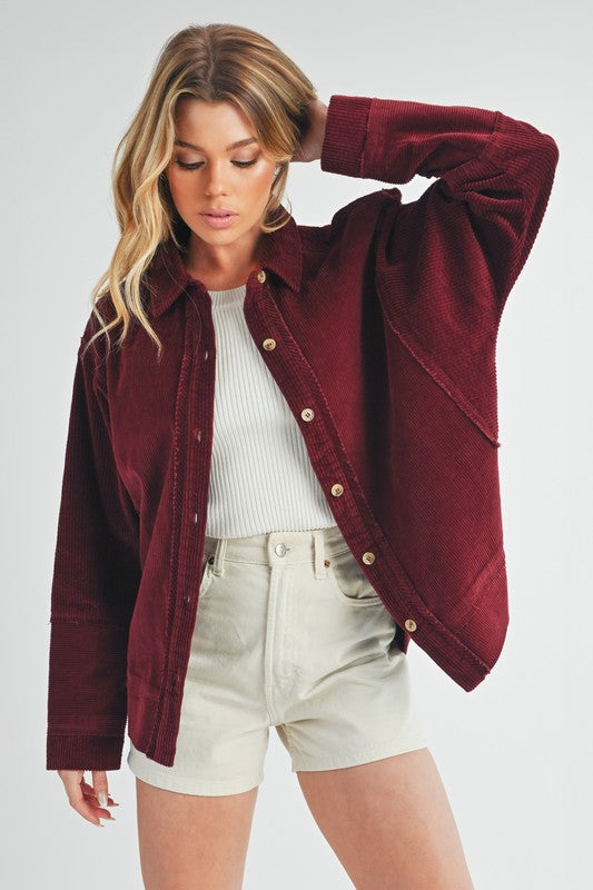 Aemi+Co Daphne Corduroy Jacket Jackets