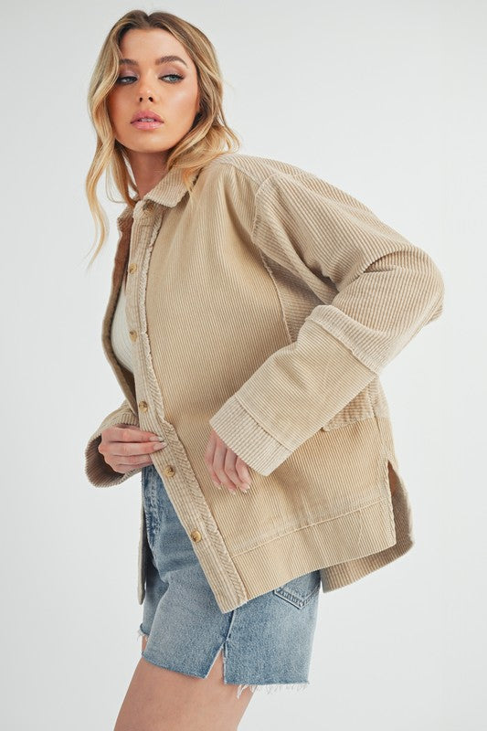 Aemi+Co Daphne Corduroy Jacket Jackets