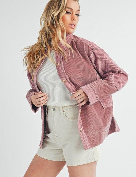 Aemi+Co Daphne Corduroy Jacket | Jackets Daverri Fashions