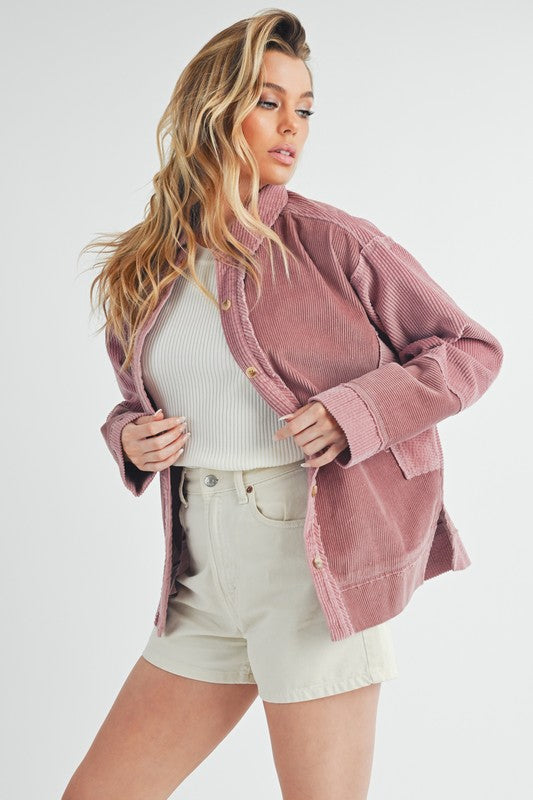 Aemi+Co Daphne Corduroy Jacket Jackets