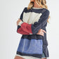 Aemi+Co Rugby Color Block Stripe Sweatershirt Sweatshirts