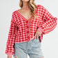 Fantasia Cardigan PINK RED S Cardigans