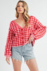 Fantasia Cardigan PINK RED S Cardigans
