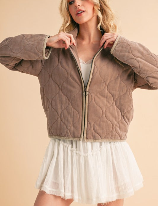 Kendl Quilted Jacket | Jackets Daverri Fashions