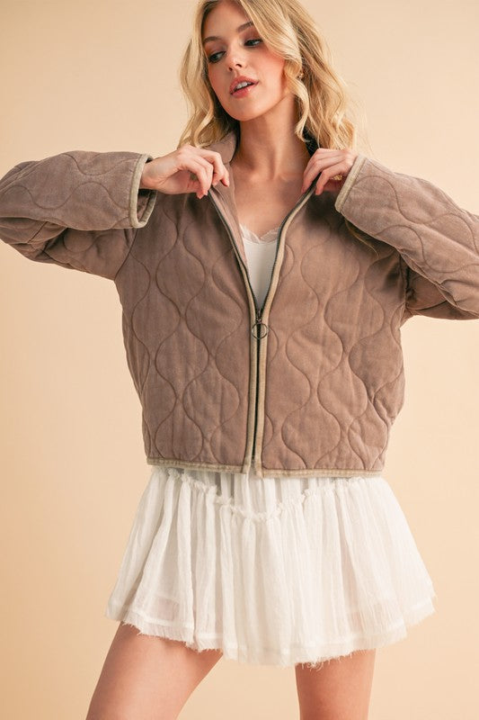 Kendl Quilted Jacket Jackets