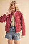 Kendl Quilted Jacket - DAVERRI FASHIONS