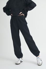 BLACK S RANI JOGGER | Joggers Daverri Fashions