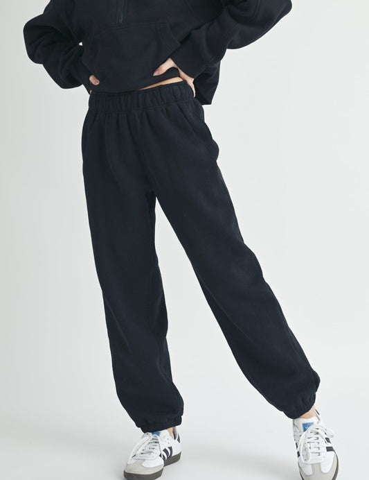 BLACK S RANI JOGGER | Joggers Daverri Fashions
