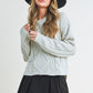Relaxed Fit Adela Cable Knit Sweater Sweaters