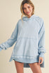 Deb Washed Hoodie SKY S