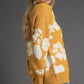 Umgee Floral Long Sleeve Sweater Mustard - DAVERRI FASHIONS