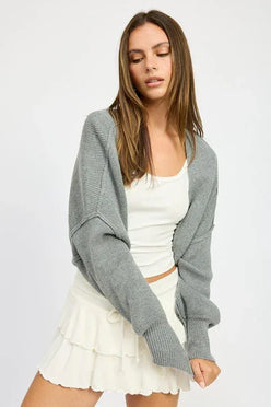 OVERSIZED SHRUG CARDIGAN - DAVERRI FASHIONS
