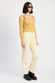 CORDUROY FULL PANTS WITH POCKETS | Pants Daverri Fashions