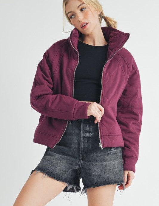PORT Aemi+Co Darla Quilted Jacket | Jackets Daverri Fashions