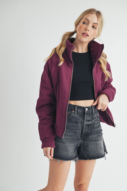 Aemi+Co Darla Quilted Jacket Jackets