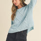 Relaxed Fit Adela Cable Knit Sweater Sweaters