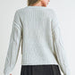 Relaxed Fit Adela Cable Knit Sweater Sweaters