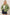 HYFVE Tweed Plaid Button Up Collared Neck Jacket Green Jackets