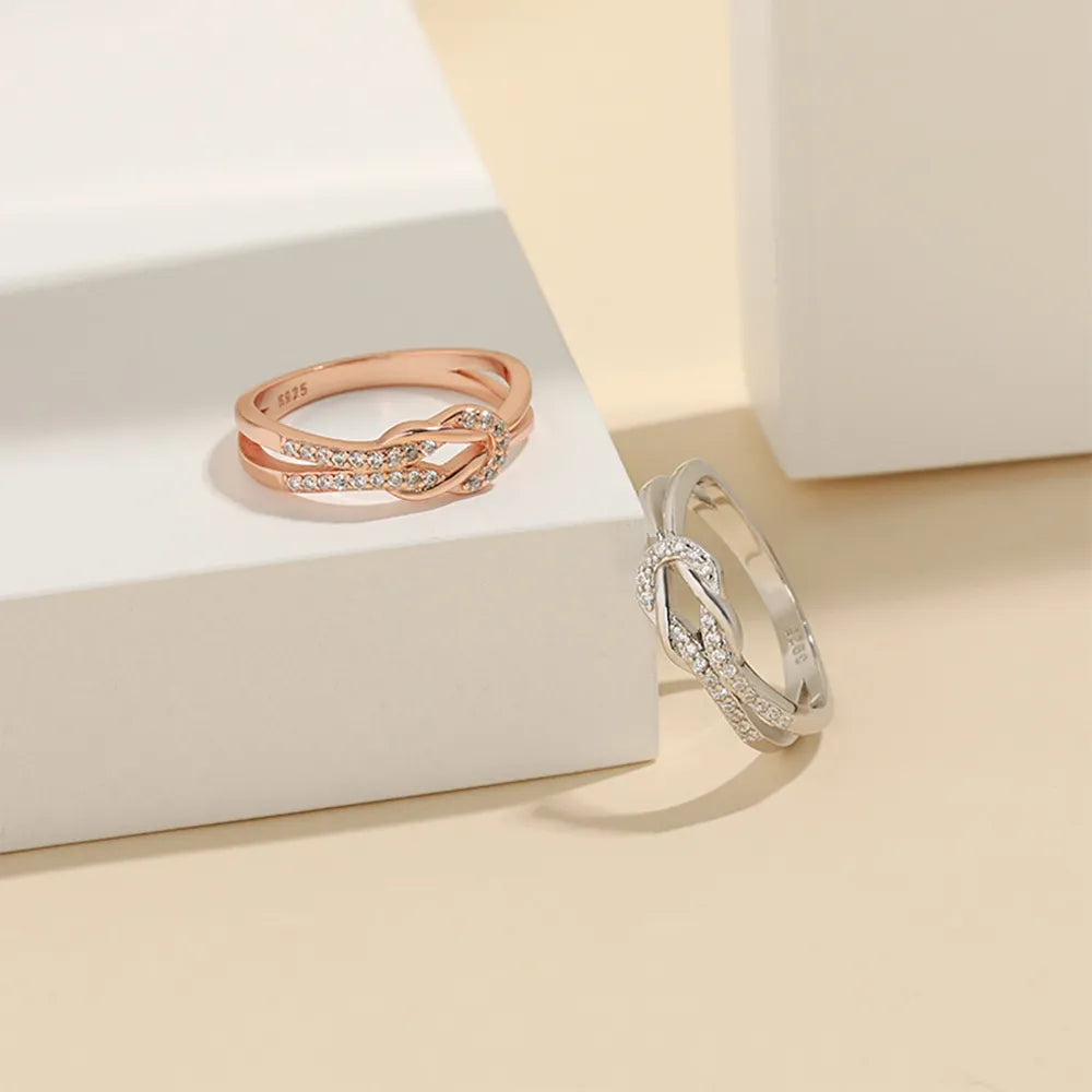 Zircon 925 Sterling Silver Ring | Rings Daverri Fashions