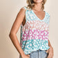 BiBi Leopard V-Neck Tank Tank Tops