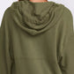 Drawstring Kangaroo Pocket Long Sleeve Hoodie - DAVERRI FASHIONS