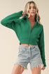Aemi + Co Cropped Hooded Jacket LILY PAD Jackets