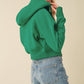 Aemi + Co Cropped Hooded Jacket Jackets