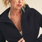 Aemi + Co Cropped Hooded Jacket Jackets
