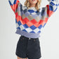Aemi + Co Crewneck Raglan Sleeve Pullover Sweater Sweaters