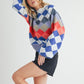 Aemi + Co Crewneck Raglan Sleeve Pullover Sweater Sweaters