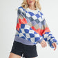 Aemi + Co Crewneck Raglan Sleeve Pullover Sweater Sweaters