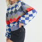 Aemi + Co Crewneck Raglan Sleeve Pullover Sweater Sweaters
