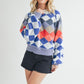 Aemi + Co Crewneck Raglan Sleeve Pullover Sweater Sweaters