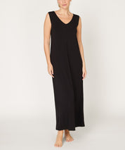 BAMBOO REVERSIBLE SUMMER DRESS BLACK