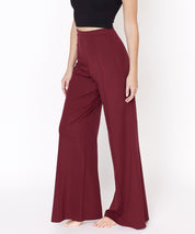 Bamboo Wide Leg Ponte Pants Pants