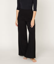 Bamboo Wide Leg Ponte Pants Pants