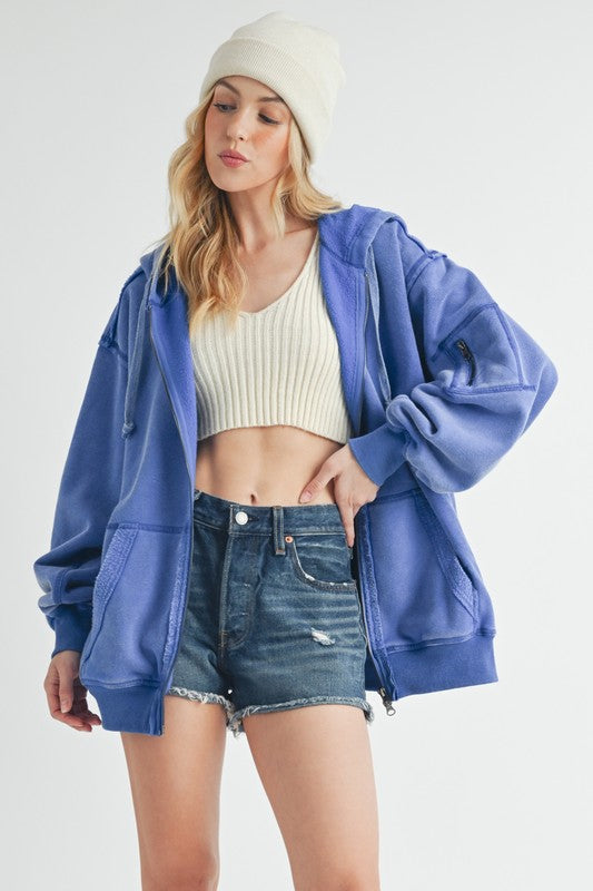 Fiori Hoodie Jacket Jackets