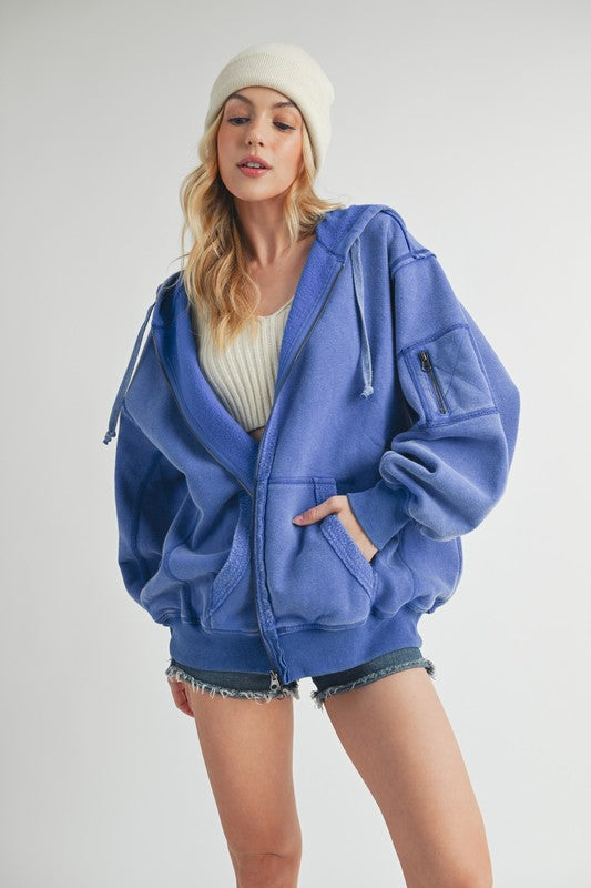 Fiori Hoodie Jacket Jackets