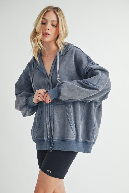 Fiori Hoodie Jacket Jackets