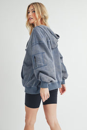 Fiori Hoodie Jacket | Jackets Daverri Fashions