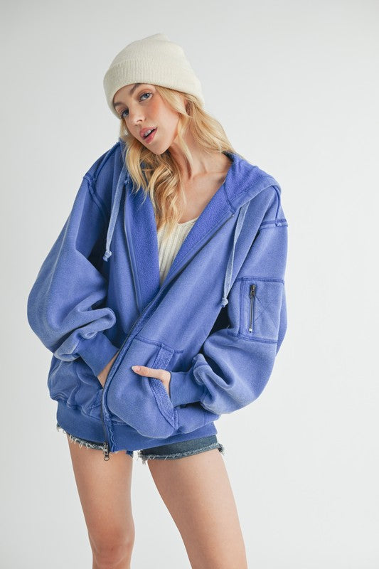 Fiori Hoodie Jacket Jackets