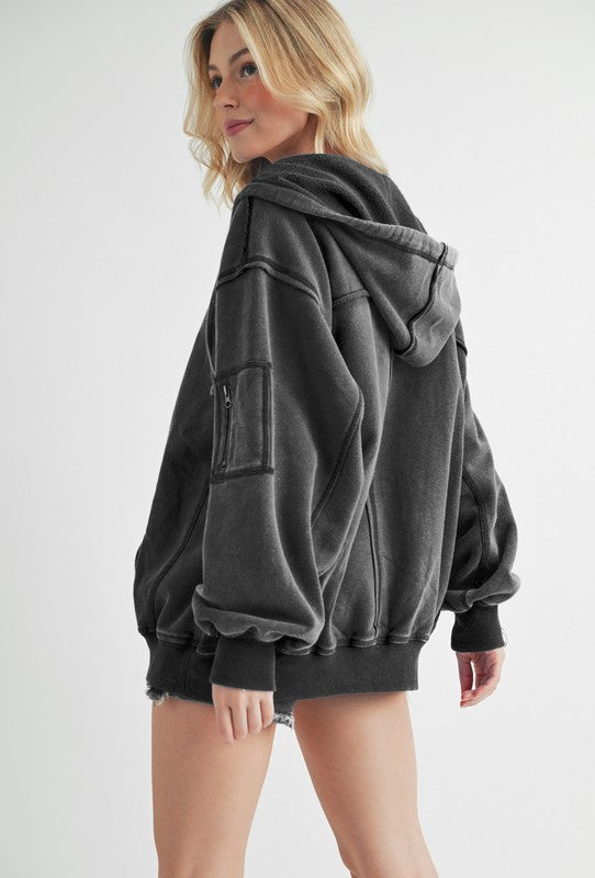 Fiori Hoodie Jacket Jackets