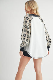 Deina Crochet Sleeve Tee | T-Shirts Daverri Fashions