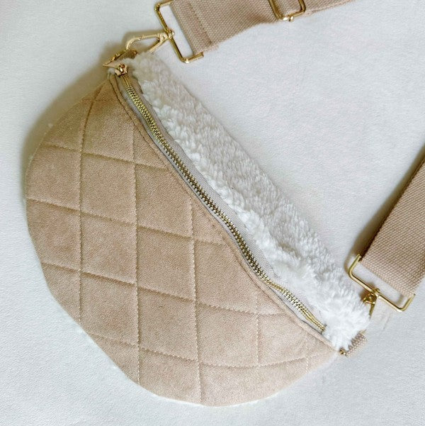 Quilted Luxe Sling Bag