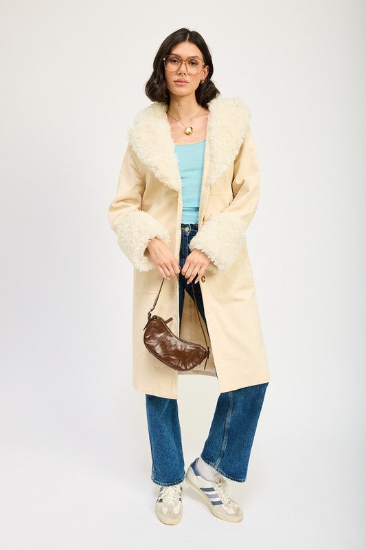 Midi Trench Coat Coats