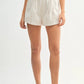MABLE Square Neck Crop Top and Shorts Set Shorts Sets