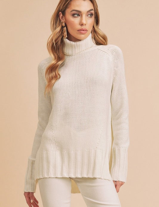 WHITE S Danica Sweater | Sweaters Daverri Fashions