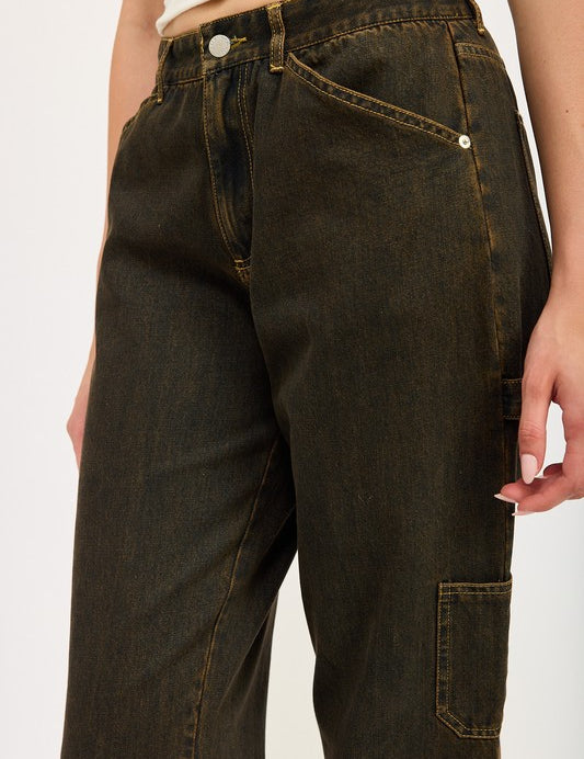 Mid Rise Front Pocket Jeans Bottoms